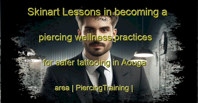 Skinart Lessons in becoming a piercing wellness practices for safer tattooing in Aouga area | PiercingTraining | PiercingClasses | SkinartTraining-Mali